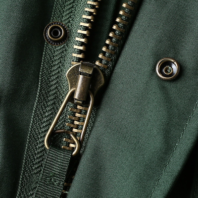 編まれた質の防風の軍のジャケットのオリーブ色の軍隊のジャケット220g-270g