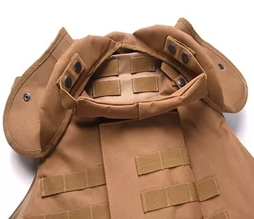 調整可能なスナップボタン 軍用戦術防弾ベスト ストップ 9mm/.44 弾丸 柔らかい外傷パッド