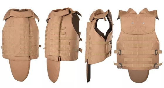調整可能なスナップボタン 軍用戦術防弾ベスト ストップ 9mm/.44 弾丸 柔らかい外傷パッド