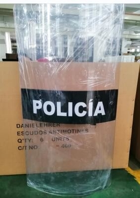 反暴動警察盾 警察盾 透明なポリカーボネート盾