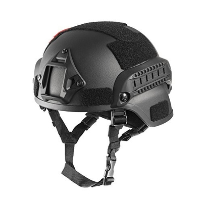 耐衝撃性および黒い色の防弾頑丈な弾道ヘルメット