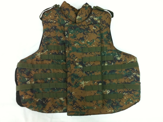 調整可能なナイロン軍用弾道ベスト スナップボタンの閉じる