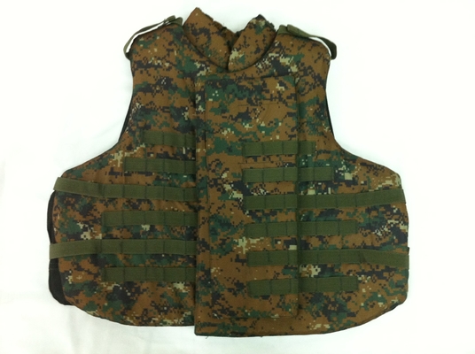 調整可能なナイロン軍用弾道ベスト スナップボタンの閉じる