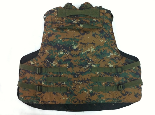 調整可能なナイロン軍用弾道ベスト スナップボタンの閉じる