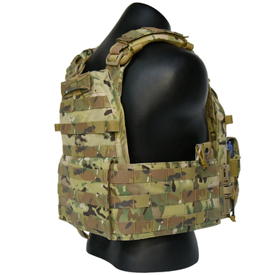 NIJ IIIA 防護レベルと調整可能な肩帯付きの軍事戦術防弾ベスト