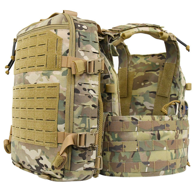 NIJ IIIA 防護レベルと調整可能な肩帯付きの軍事戦術防弾ベスト