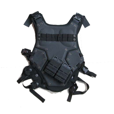 Molleシステム取り外し可能な肩ひもおよび1つの実用的な袋が付いている軍の保護ベスト