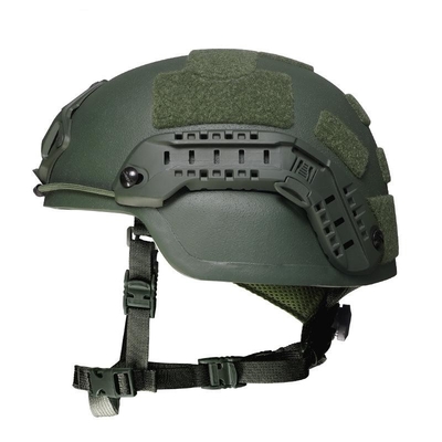 衝撃耐性 バリスティック・プロテクション/防水機能のブラック戦術弾道ヘルメット