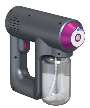 デポソン BLUAMEC ナノ消毒スプレーヤー: 350ml オゾン水浄化器 2500mAh バッテリー