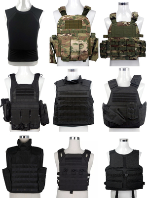 軍用装備製造者 戦術用ベスト プレートキャリア 軍用基準の弾丸性 NIJ IIIA