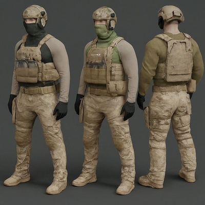 軍事および法執行活動のための多目的戦術制服