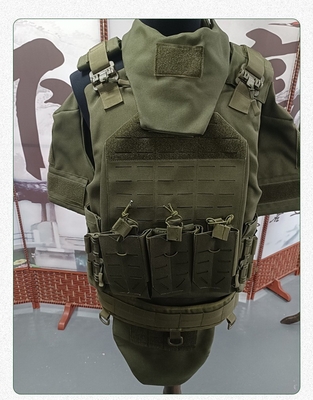 タクティカルギア セキュリティ モールシステム オックスフォード 布 キャリア ウェスト 柔らかい UHMWPE 装甲板の戦術ウェスト