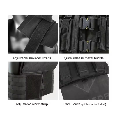 カスタム戦術ベスト 狩猟用品 プレートキャリア 緑色 完全保護用戦術ベスト 屋外訓練