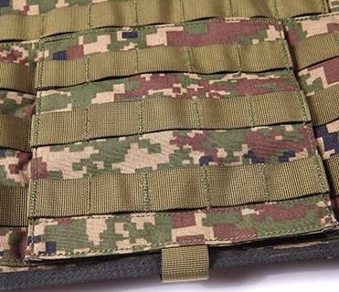 快適な黒色調整可能なナイロン 軍用戦術防弾ベスト NIJ IIIA/III/IV