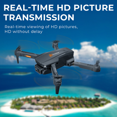 2025新型H15ドローン 高解像度空中UAV 光学流動電気調節式四駆長距離リモコン