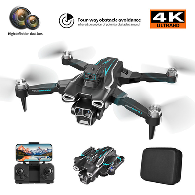 プロ 4K HD ESC デュアルカメラ ミニ ドローン H35 ブレスレス オプティカル フロー WIFI クアドコプター 障害物回避 リモコン