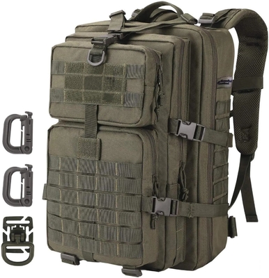 山岳登山 徒歩 戦術バッグ ジム スポーツ インテリア ザイパー ポケット 600D ポリエステル 旅行 収納 戦術 バックパック