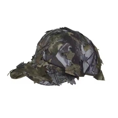 屋外キャンプ 狩り 3D 実木印刷 スポーツ帽子 戦術 素早く乾燥 カモフラージュ 野球帽子