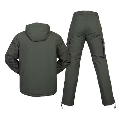 持ち歩ける 防水 防寒 スーツ 屋外 暖かい コットン 着物 訓練 制服