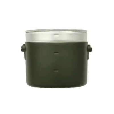戦術食堂 オリーブ緑色 アルミケトル 3点 ランチボックス 戦術屋外用品