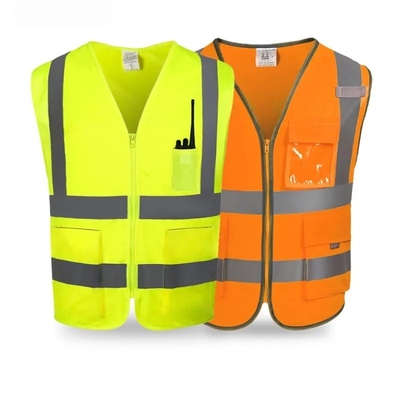 高可視性ジャケット 作業服  reflektor 付き  reflektor 付き 防護背心 道路 職場 安全