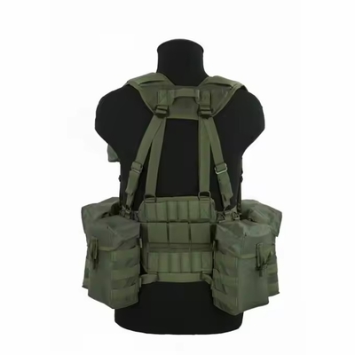 オーダーメイド ハーネス 緑色 戦術背心 重用胸リグ