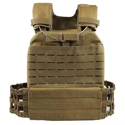 PC VEST を備えた迅速分解されたナイロンとポリエステル 屋外用戦術個人防衛装備のベスト