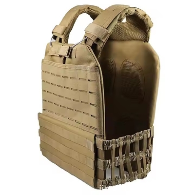 PC VEST を備えた迅速分解されたナイロンとポリエステル 屋外用戦術個人防衛装備のベスト