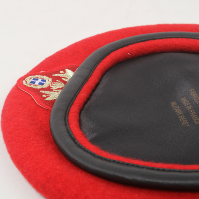 特殊部隊の人および女性のための赤い軍のウールのベレー帽の軍の戦術的なHeadwear